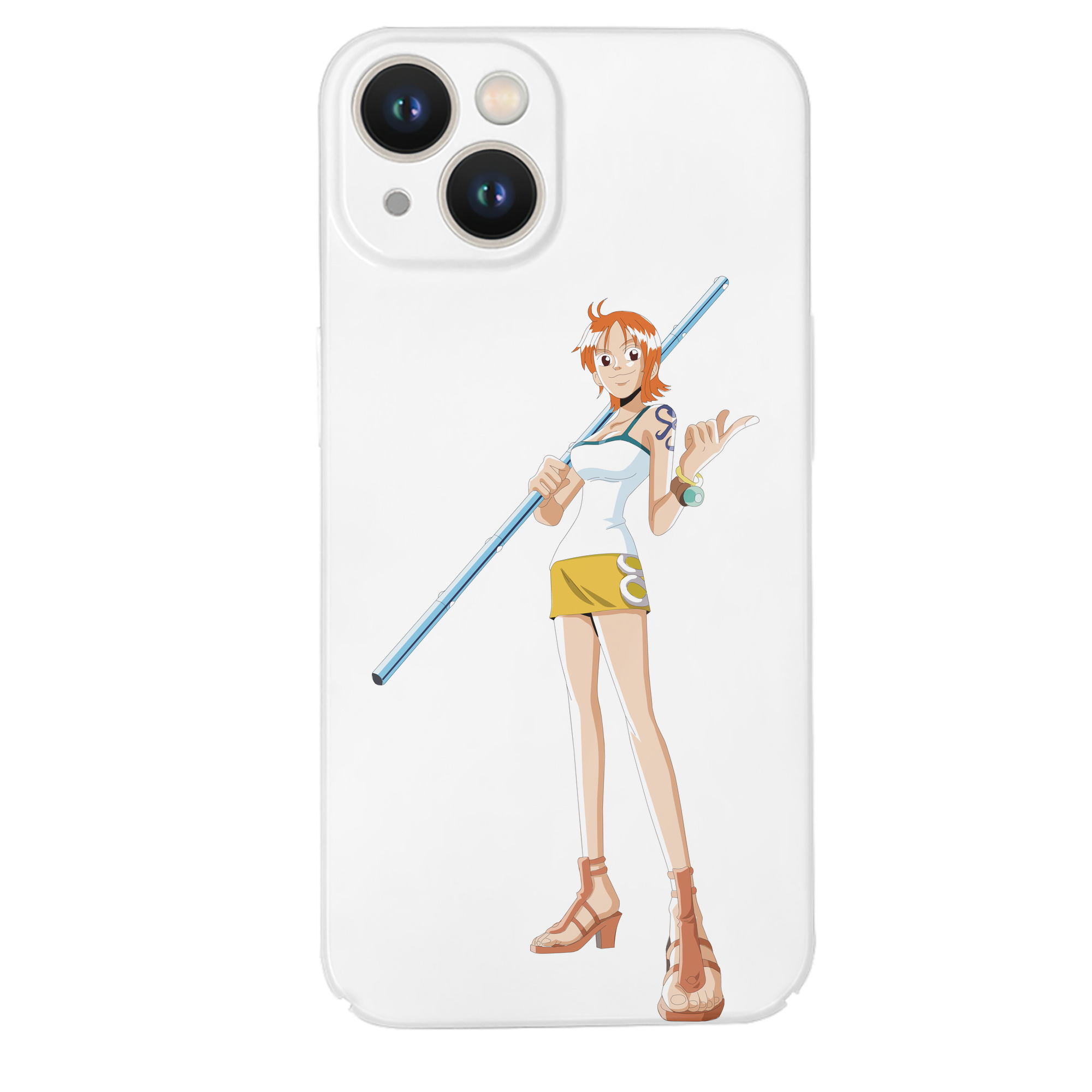 （画像用） ワンピース ナミ ONE PIECE Nami 【iPhone 14シリーズ対応】ハードケース